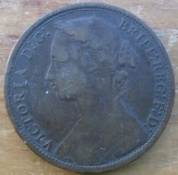 What-Is-A-Victoria-D:g:-Britt:reg:f:d:-Penny-From-1875-Worth-?